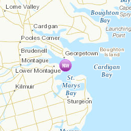 Areas affected by the message
