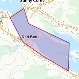 Areas affected by the message