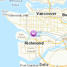 Areas affected by the message