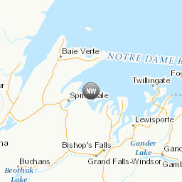 Zones affectées par le message