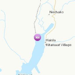 Areas affected by the message