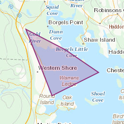 Areas affected by the message