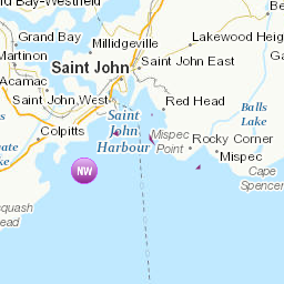 Areas affected by the message