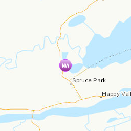 Areas affected by the message