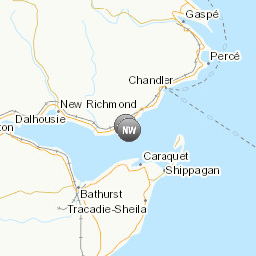 Areas affected by the message
