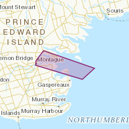 Areas affected by the message