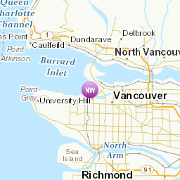 Areas affected by the message