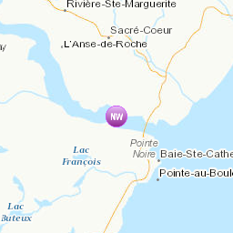 Areas affected by the message