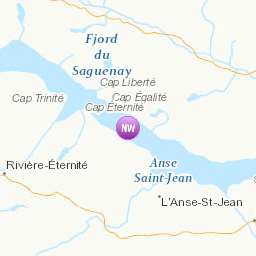 Areas affected by the message