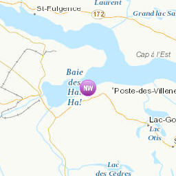 Areas affected by the message