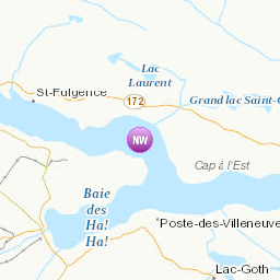 Areas affected by the message