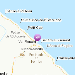 Areas affected by the message