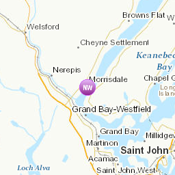 Areas affected by the message