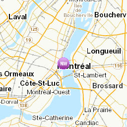 Areas affected by the message