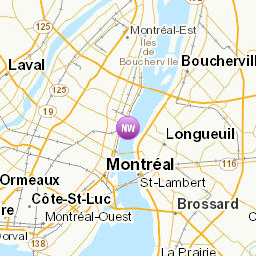 Areas affected by the message