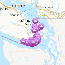 Areas affected by the message