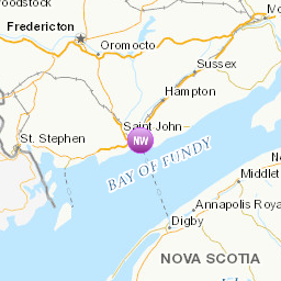 Areas affected by the message