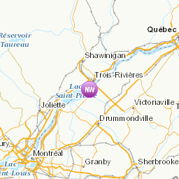 Areas affected by the message