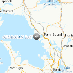 Areas affected by the message