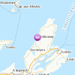 Areas affected by the message