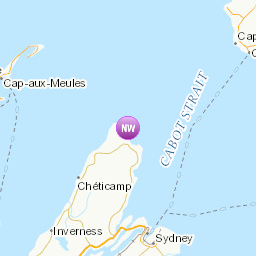 Areas affected by the message