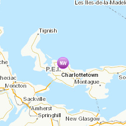 Zones affectées par le message