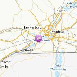 Areas affected by the message