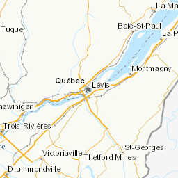 Zones affectées par le message