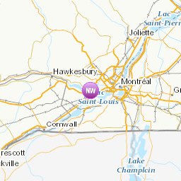 Zones affectées par le message