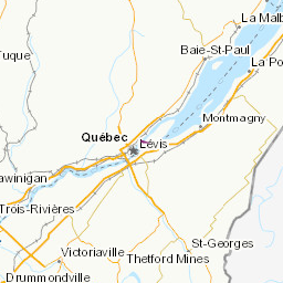 Zones affectées par le message