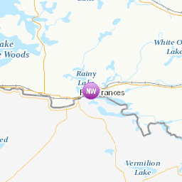 Zones affectées par le message