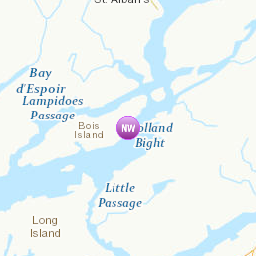 Zones affectées par le message