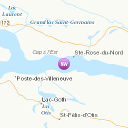 Zones affectées par le message