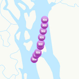 Zones affectées par le message