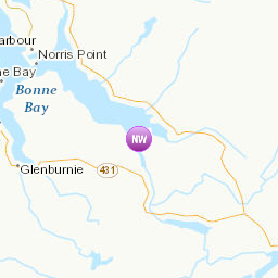 Zones affectées par le message