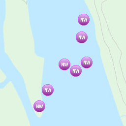 Zones affectées par le message