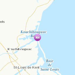 Zones affectées par le message