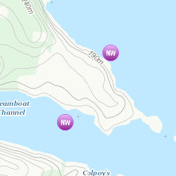 Zones affectées par le message