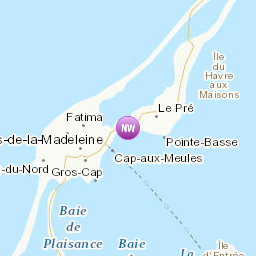 Zones affectées par le message