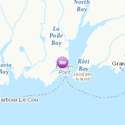 Zones affectées par le message