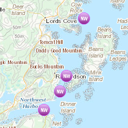 Zones affectées par le message