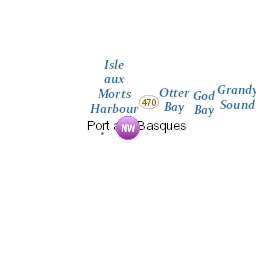 Zones affectées par le message