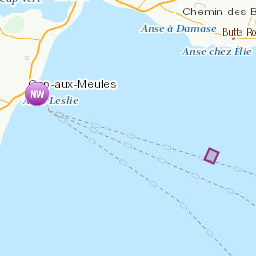 Zones affectées par le message