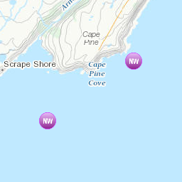 Zones affectées par le message