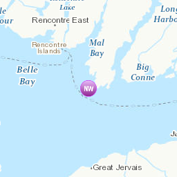 Zones affectées par le message