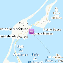 Zones affectées par le message