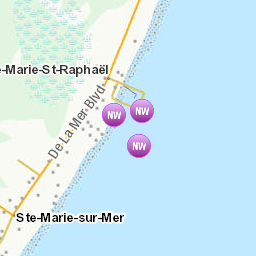 Zones affectées par le message