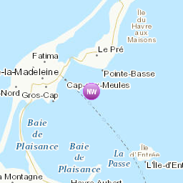 Zones affectées par le message