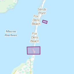 Zones affectées par le message