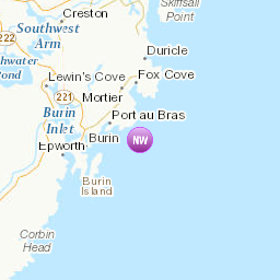 Zones affectées par le message